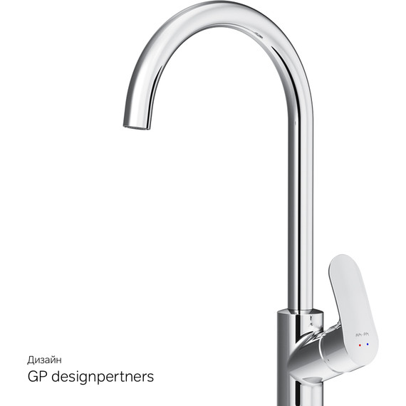 Смеситель для кухни Am.Pm Like F8007100, Цвет производителя: хром - фото 10