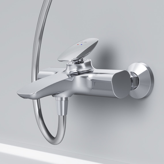 Смеситель для ванны Am.Pm Spirit V2.0 F70A10000 - фото, картинка 5 Смеситель для ванны Am.Pm Spirit V2.0 F70A10000 - фото 5