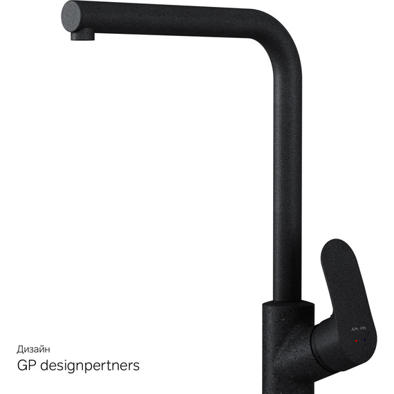 Смеситель для кухни Like F8005022, черный, Цвет производителя: чёрный - фото 10