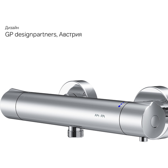Смеситель для душа с термостатом Am.Pm Like F8040000 - фото, картинка 9 Смеситель для душа с термостатом Am.Pm Like F8040000 - фото 9