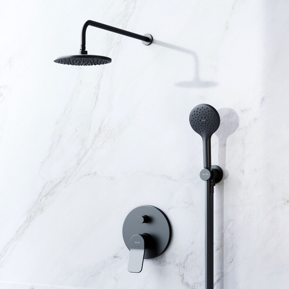 Душевая система для душа Am.Pm X-Joy FB85A1RH22, черный - фото 2