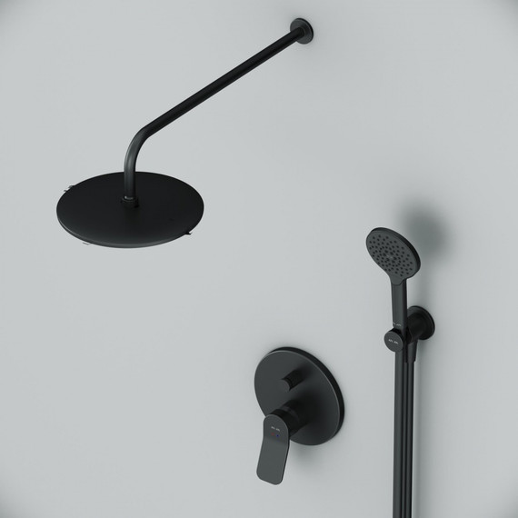 Душевая система для душа Am.Pm X-Joy FB85A1RH22, черный - фото 4