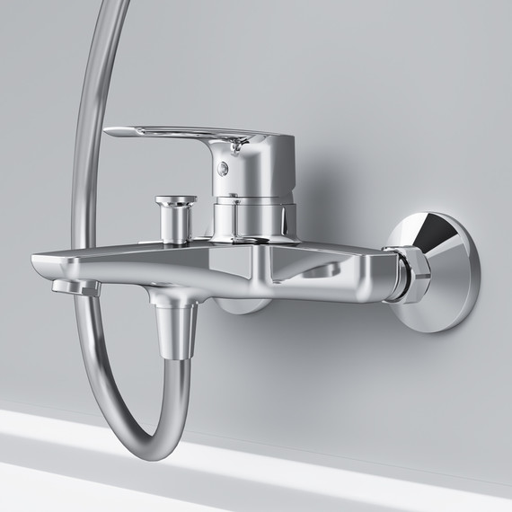 Смеситель для ванны Am.Pm Gem F90A10000, Цвет производителя: хром - фото 5