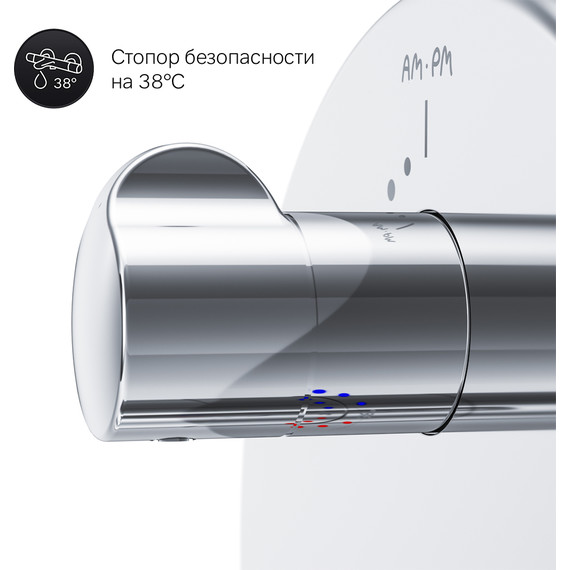 Смеситель для ванны с термостатом Am.Pm Like F8075600 - фото 9
