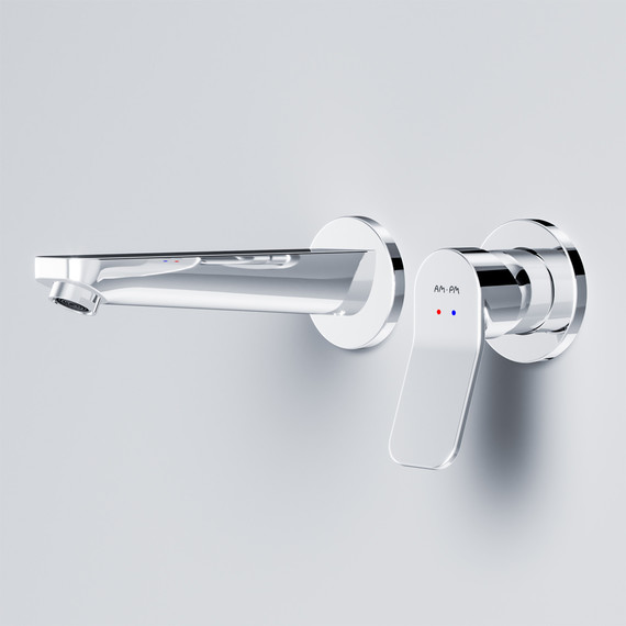 Смеситель для раковины настенный Am.Pm X-Joy F85A72600, Цвет производителя: хром - фото 4