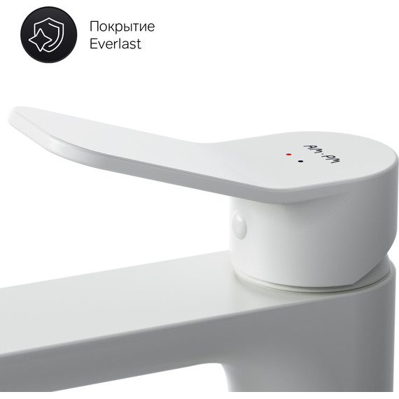 Смеситель для раковины Am.Pm X-Joy F85A02133, Цвет производителя: белый - фото, картинка 7 Смеситель для раковины Am.Pm X-Joy F85A02133, Цвет производителя: белый - фото 7