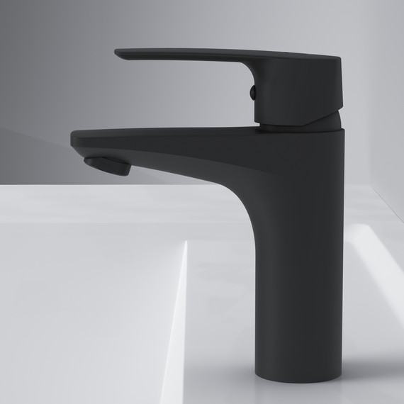 Смеситель для раковины Am.Pm Gem F90A02122, черный, Цвет производителя: чёрный - фото, картинка 6 Смеситель для раковины Am.Pm Gem F90A02122, черный, Цвет производителя: чёрный - фото 6