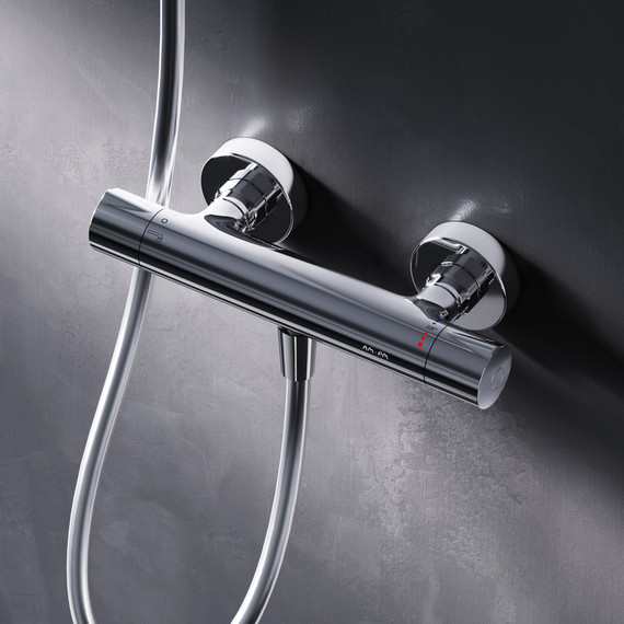 Смеситель для душа с термостатом Am.Pm Like F8040000 - фото, картинка 2 Смеситель для душа с термостатом Am.Pm Like F8040000 - фото 2