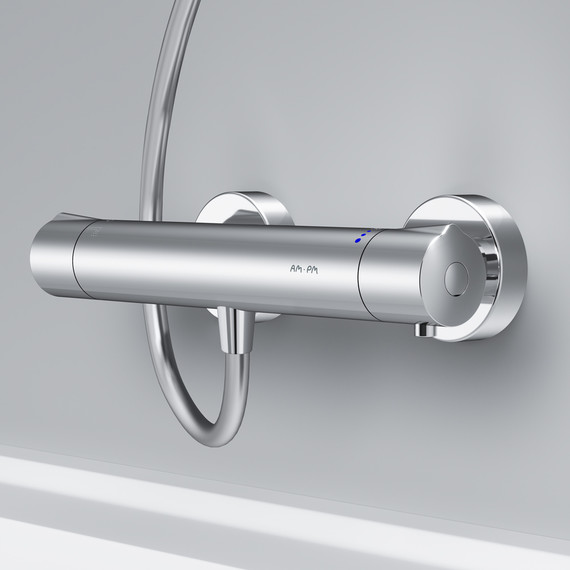 Смеситель для душа с термостатом Am.Pm Like F8040000 - фото, картинка 4 Смеситель для душа с термостатом Am.Pm Like F8040000 - фото 4
