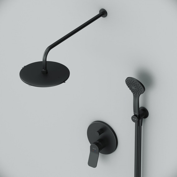 Душевая система для душа Am.Pm X-Joy FB85A1RH02, черный, Цвет производителя: чёрный - фото 4