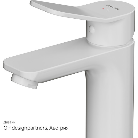Смеситель для раковины Am.Pm X-Joy F85A02133, Цвет производителя: белый - фото, картинка 10 Смеситель для раковины Am.Pm X-Joy F85A02133, Цвет производителя: белый - фото 10