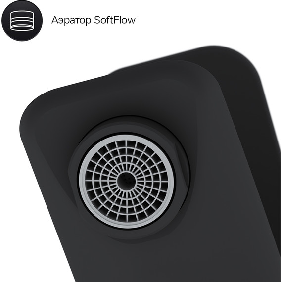 Смеситель для ванны Am.Pm X-Joy F85A10022, черный, Цвет производителя: чёрный - фото 8