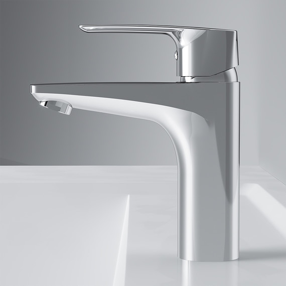 Смеситель для раковины Am.Pm Gem F90A02100, Цвет производителя: хром - фото, картинка 6 Смеситель для раковины Am.Pm Gem F90A02100, Цвет производителя: хром - фото 6