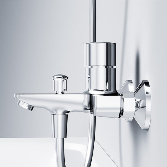 Смеситель для ванны Am.Pm X-Joy TouchReel F85A10500 - фото 6