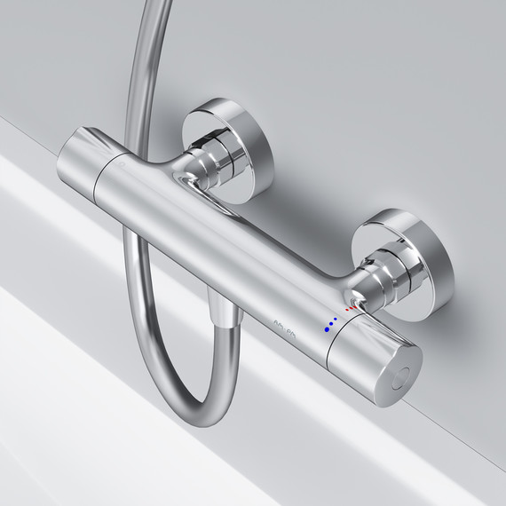Смеситель для душа с термостатом Am.Pm Like F8040000 - фото, картинка 3 Смеситель для душа с термостатом Am.Pm Like F8040000 - фото 3