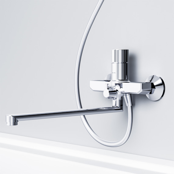 Смеситель для ванны Am.Pm X-Joy TouchReel F85A90500 - фото 4