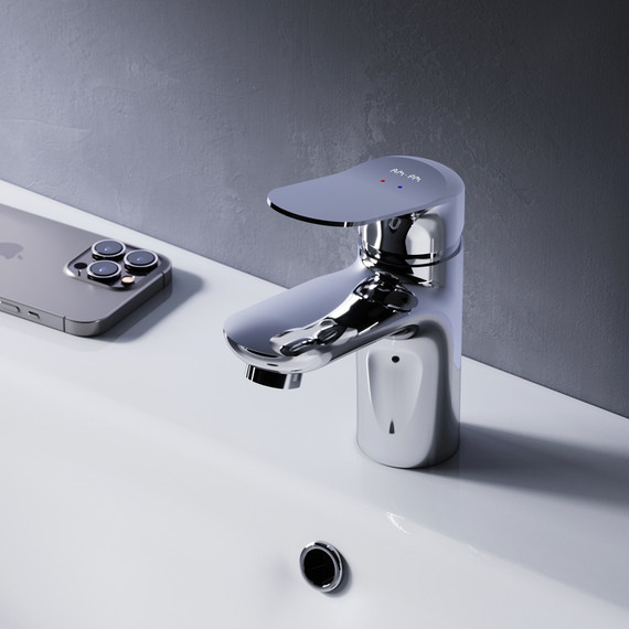 Смеситель для раковины Am.Pm Sunny F85C02100 - фото, картинка 2 Смеситель для раковины Am.Pm Sunny F85C02100 - фото 2