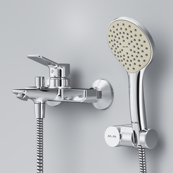 Смеситель для ванны Am.Pm X-Joy F85A10000, Цвет производителя: хром - фото 5