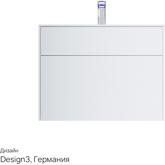 Тумба подвесная с раковиной Am.Pm Inspire 2.0 80 см M50AFHX0803WM, белый матовый - фото 11