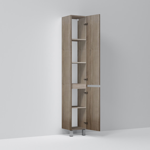 Пенал напольный Am.Pm Gem S 30 см R M91CSR0306OF, светлый дуб - фото 5