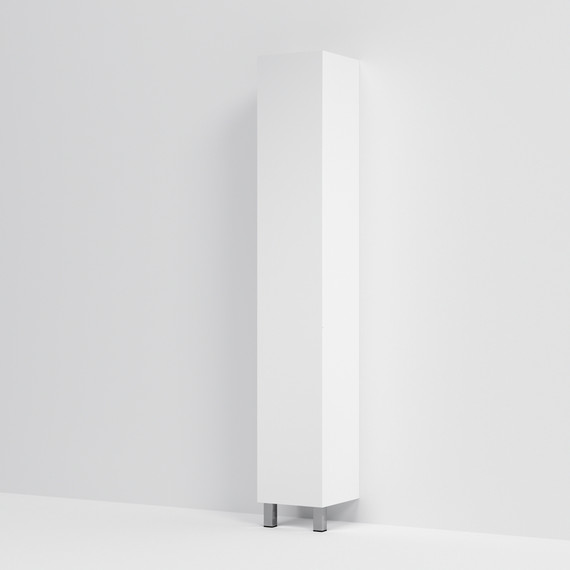 Пенал напольный Am.Pm Gem 30 L M90CSL0306WG, белый глянцевый - фото 4