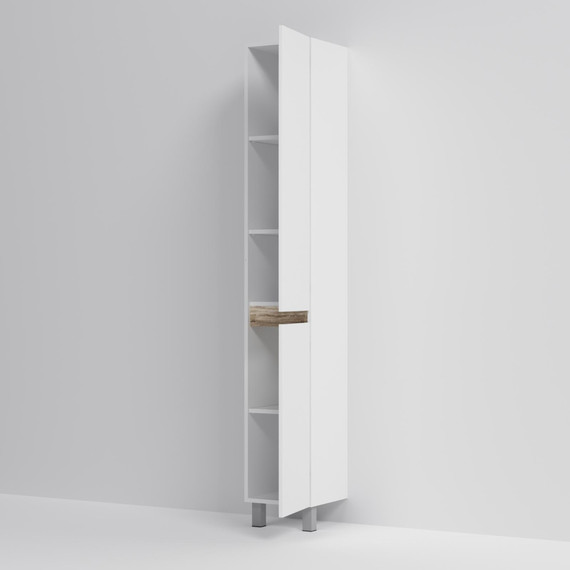 Пенал напольный Am.Pm X-Joy 30 см M85ACSR0306WG, белый глянцевый - фото, картинка 6 Пенал напольный Am.Pm X-Joy 30 см M85ACSR0306WG, белый глянцевый - фото 6