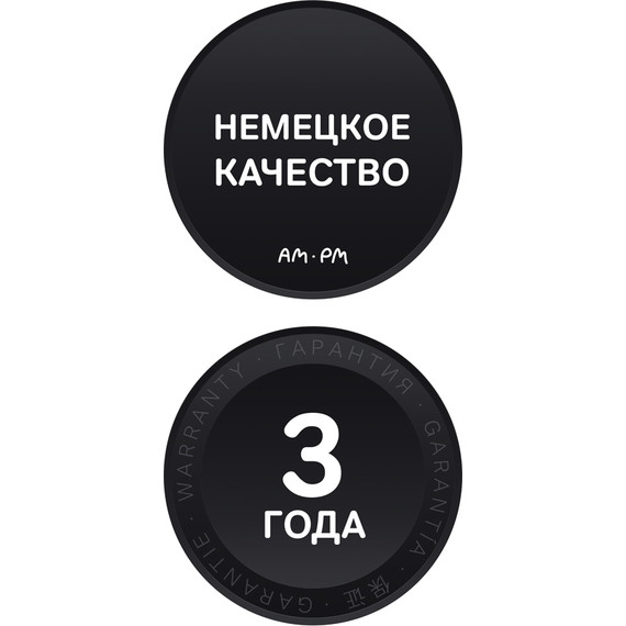 Тумба подвесная с раковиной Am.Pm X-Joy 55 см M85AFHX0552BM, черный матовый, Цвет фасада: чёрный - фото, картинка 13 Тумба подвесная с раковиной Am.Pm X-Joy 55 см M85AFHX0552BM, черный матовый, Цвет фасада: чёрный - фото 13