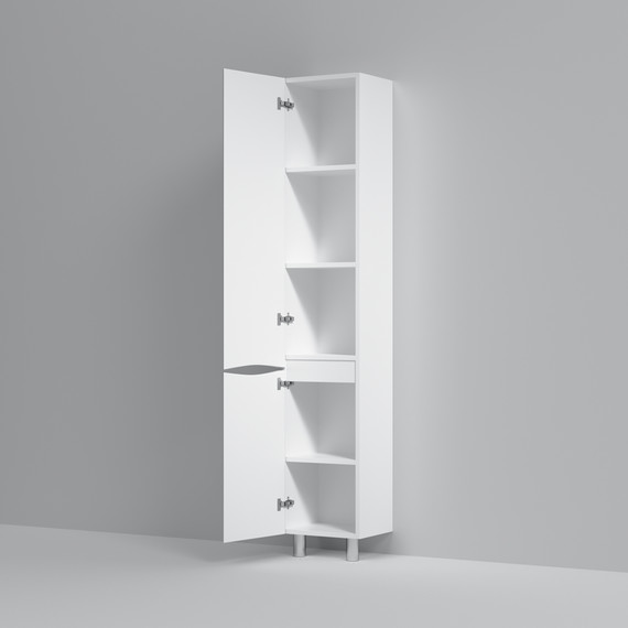 Пенал напольный Am.Pm Like 35 см L M80CSL0356WG, белый глянцевый - фото 6