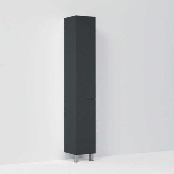 Пенал напольный Am.Pm Gem 30 см R M90CSR0306GM, графит матовый - фото, картинка 5 Пенал напольный Am.Pm Gem 30 см R M90CSR0306GM, графит матовый - фото 5