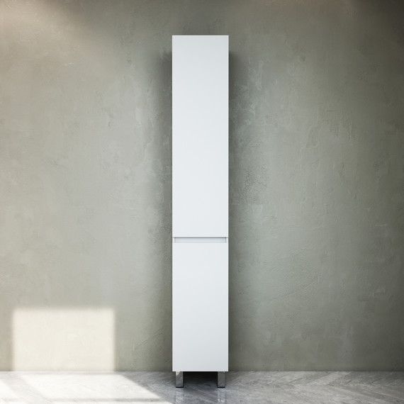 Пенал напольный Am.Pm Gem S 30 см R M91CSR0306WG, белый глянцевый - фото, картинка 2 Пенал напольный Am.Pm Gem S 30 см R M91CSR0306WG, белый глянцевый - фото 2