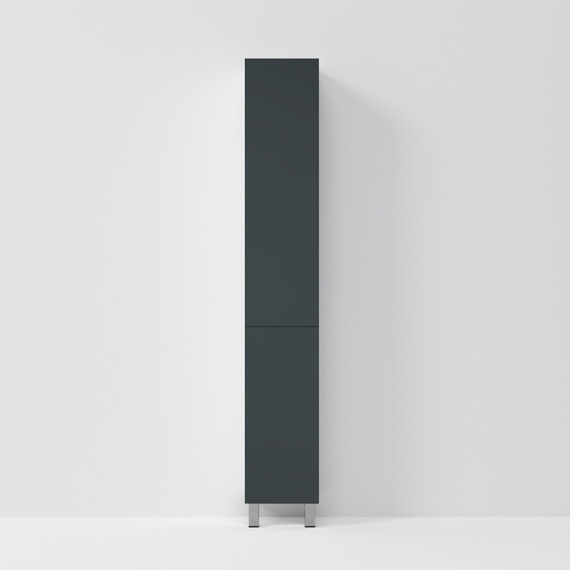 Пенал напольный Am.Pm Gem 30 см R M90CSR0306GM, графит матовый - фото, картинка 4 Пенал напольный Am.Pm Gem 30 см R M90CSR0306GM, графит матовый - фото 4