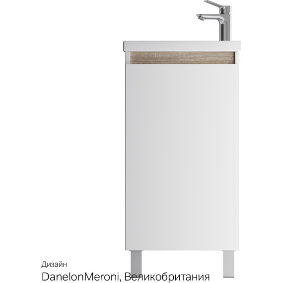 Тумба напольная с раковиной Am.Pm X-Joy 45 см M85AFSX0451WG, белый глянцевый - фото, картинка 11 Тумба напольная с раковиной Am.Pm X-Joy 45 см M85AFSX0451WG, белый глянцевый - фото 11