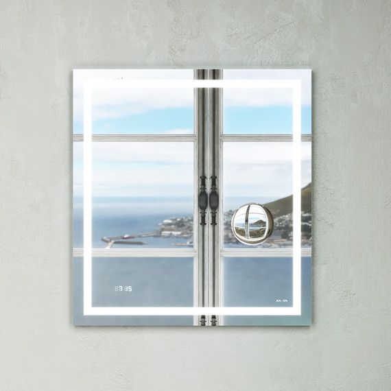 Зеркало Am.Pm Gem 65 см M91AMOX0653WG - фото, картинка 2 Зеркало Am.Pm Gem 65 см M91AMOX0653WG - фото 2