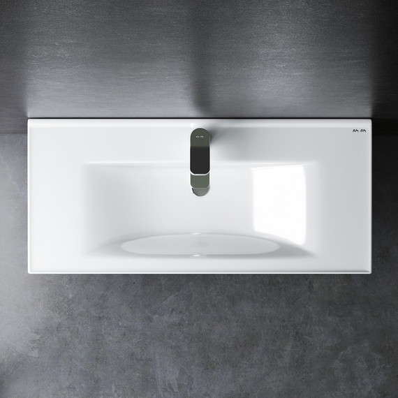 Раковина врезная на столешницу Am.Pm X-Joy 100 см M85AWCC1002WG64 - фото, картинка 2 Раковина врезная на столешницу Am.Pm X-Joy 100 см M85AWCC1002WG64 - фото 2