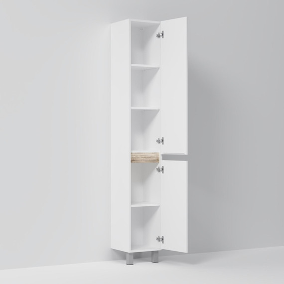 Пенал напольный Am.Pm X-Joy 30 см M85ACSR0306WG, белый глянцевый - фото, картинка 5 Пенал напольный Am.Pm X-Joy 30 см M85ACSR0306WG, белый глянцевый - фото 5