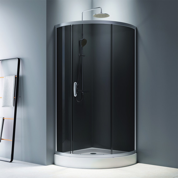 Душевое ограждение Am.Pm Like 90x90 см W83G-315-090CG64, хром/тонированное - фото 2