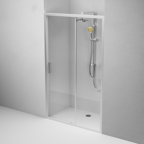 Дверь душевая Am.Pm Gem Solo 120х195 см W90G-120-1-195MT, хром/прозрачное - фото 5