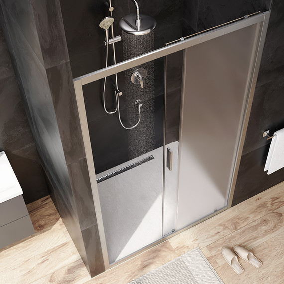 Дверь душевая Am.Pm Gem Solo 120х195 см W90G-120-1-195MM, хром/матовое - фото 3