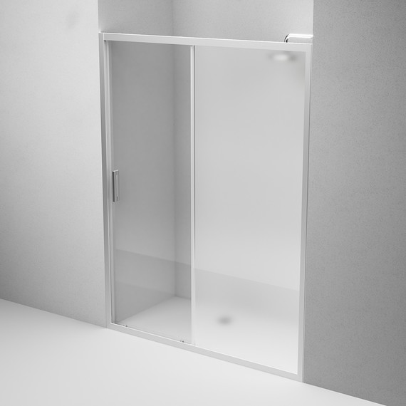 Дверь душевая Am.Pm Gem Solo 150х195 см W90G-150-1-195MM, хром/матовое - фото 5