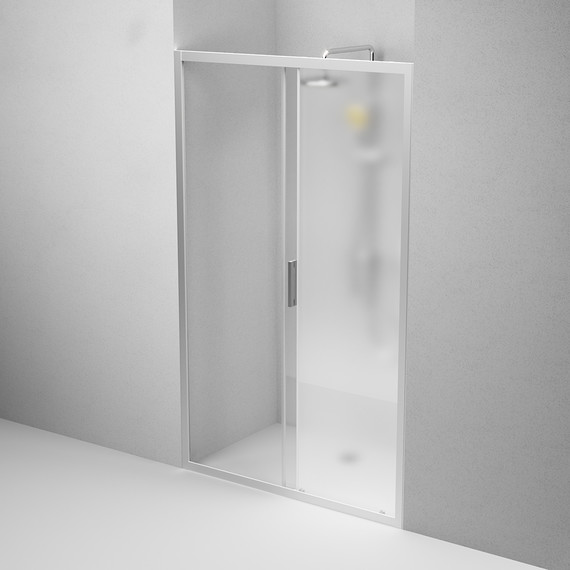 Дверь душевая Am.Pm Gem Solo 120х195 см W90G-120-1-195MM, хром/матовое - фото 6