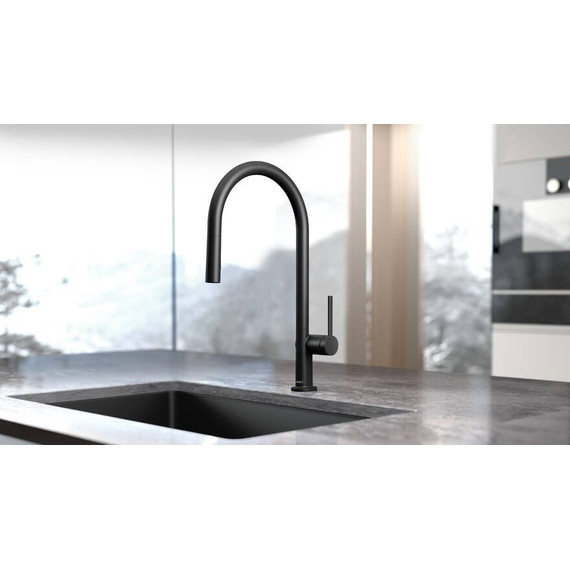 Смеситель для кухни Hansgrohe Talis M54 210 72800670, черный матовый - фото 10