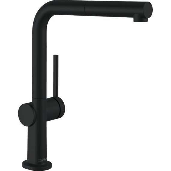 Смеситель для кухни Hansgrohe Talis M54 72808670, черный матовый - фото 