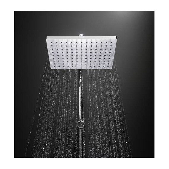 Душевая стойка с термостатом Hansgrohe Vernis Shape Showerpipe 230 1jet Green 26319000 - фото 10