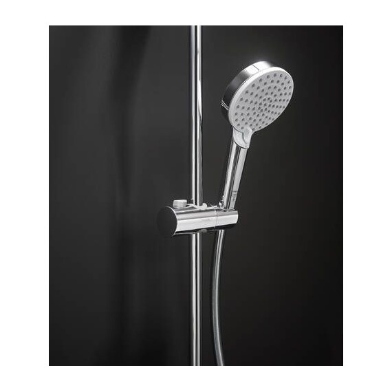 Душевая стойка с термостатом Hansgrohe Vernis Shape Showerpipe 230 1jet Green 26319000 - фото 4