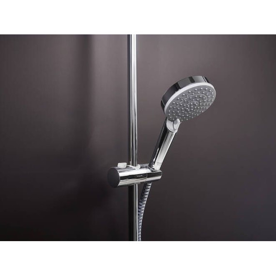 Душевая стойка с термостатом Hansgrohe Vernis Shape Showerpipe 230 1jet Green 26319000 - фото 5