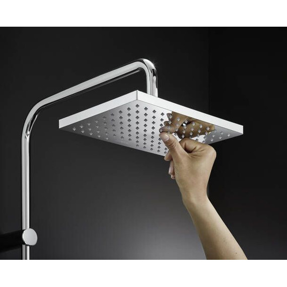 Душевая стойка с термостатом Hansgrohe Vernis Shape Showerpipe 230 1jet Green 26319000 - фото 8