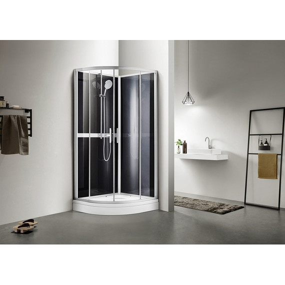 Душевое кабина Azario Denver 90x90 см AZ-N10812 900, хром/прозрачное - фото 2