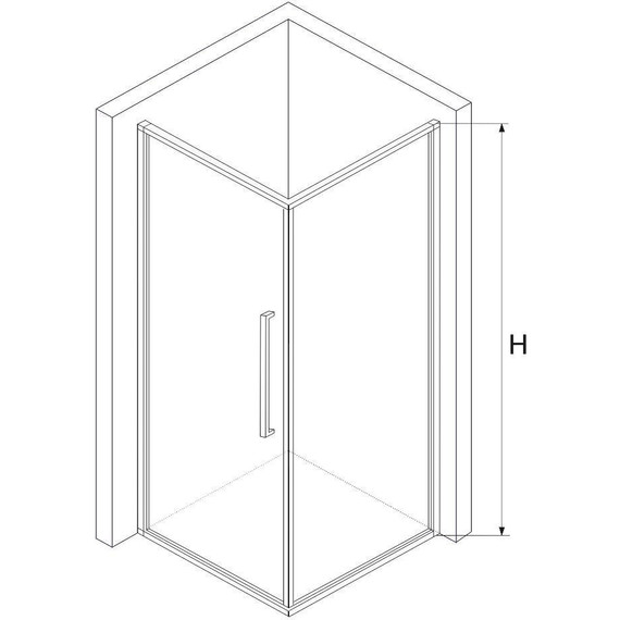 Душевое ограждение RGW SV-43-1 90x80 см 063243198-011, хром/прозрачное - фото 6