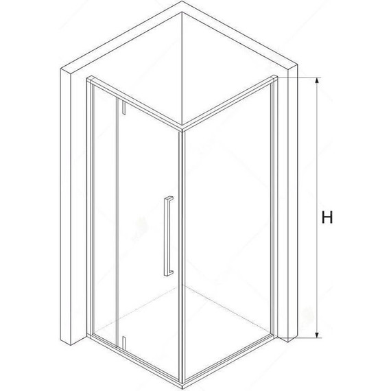 Душевое ограждение RGW SV-44-1B 120x100 см 063244120-014, чёрный/прозрачное - фото 4