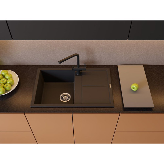 Кухонная мойка Omoikiri Sumi 79A GB 4997097, графит, Цвет производителя: графит - фото 3